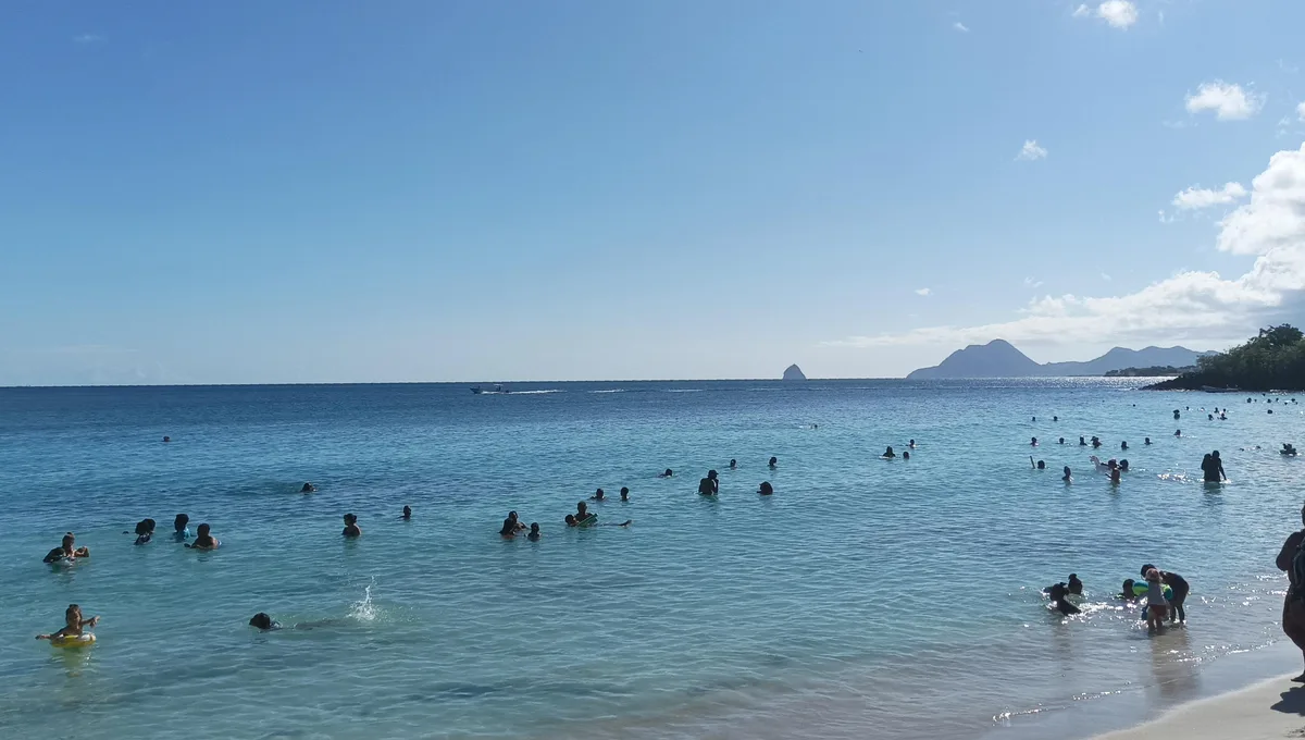 Anse Figuier Beach, Rivière-Pilote, Martinique, France