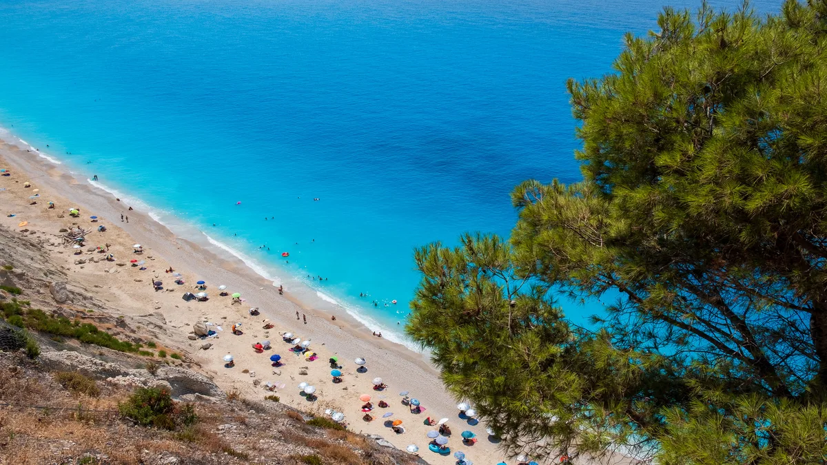 Agios Nikitas Beach, Ionian Islands, Greece