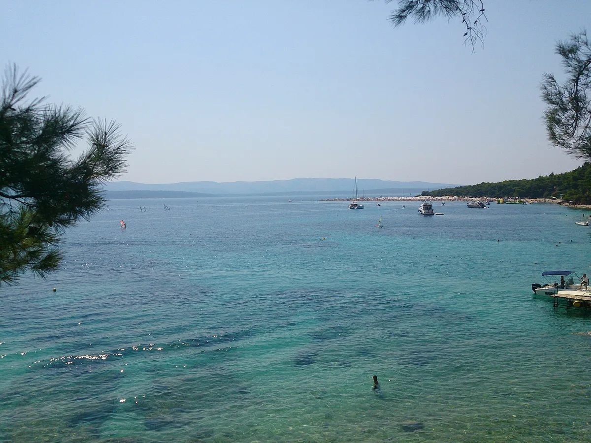 Potočine Beach, Bol, Adriatic Islands, Croatia — 3