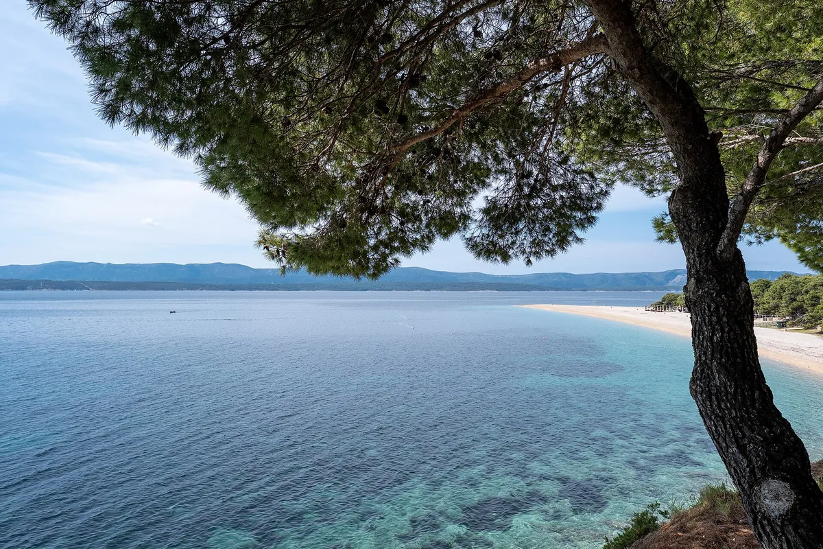 Potočine Beach, Bol, Adriatic Islands, Croatia
