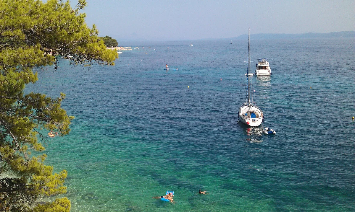 Potočine Beach, Bol, Adriatic Islands, Croatia — 2