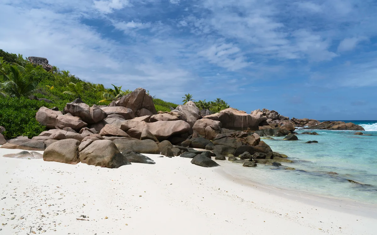 Petite Anse Beach, La Digue, Seychelles Inner Islands, Seychelles — 2