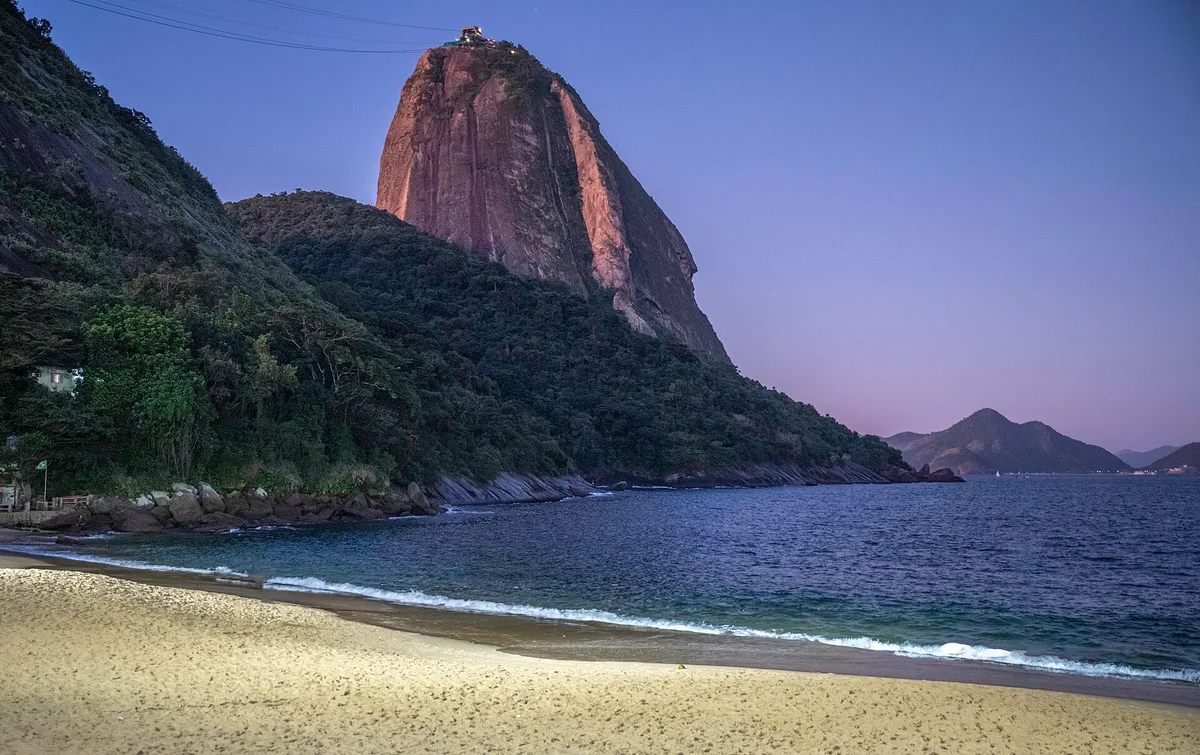 Vermelha Beach, Urca, Brazilian Atlantic, Brazil — 2