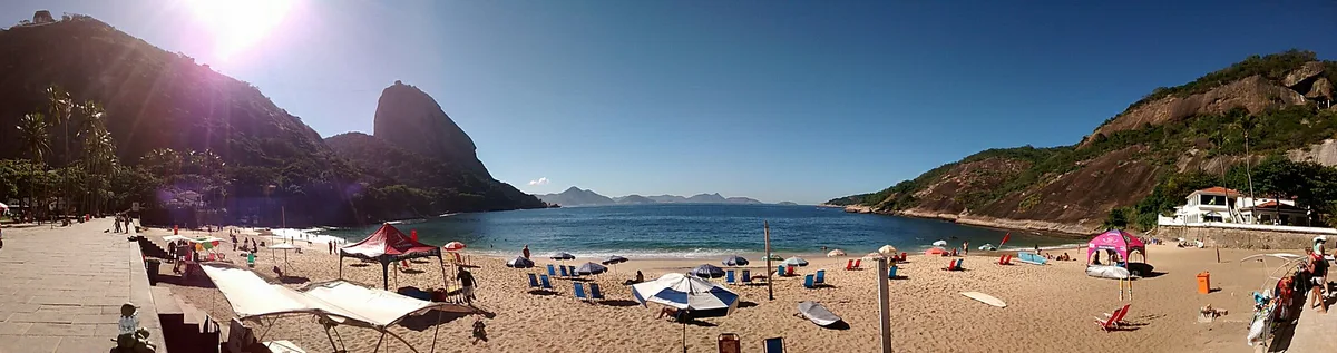 Vermelha Beach, Urca, Brazilian Atlantic, Brazil