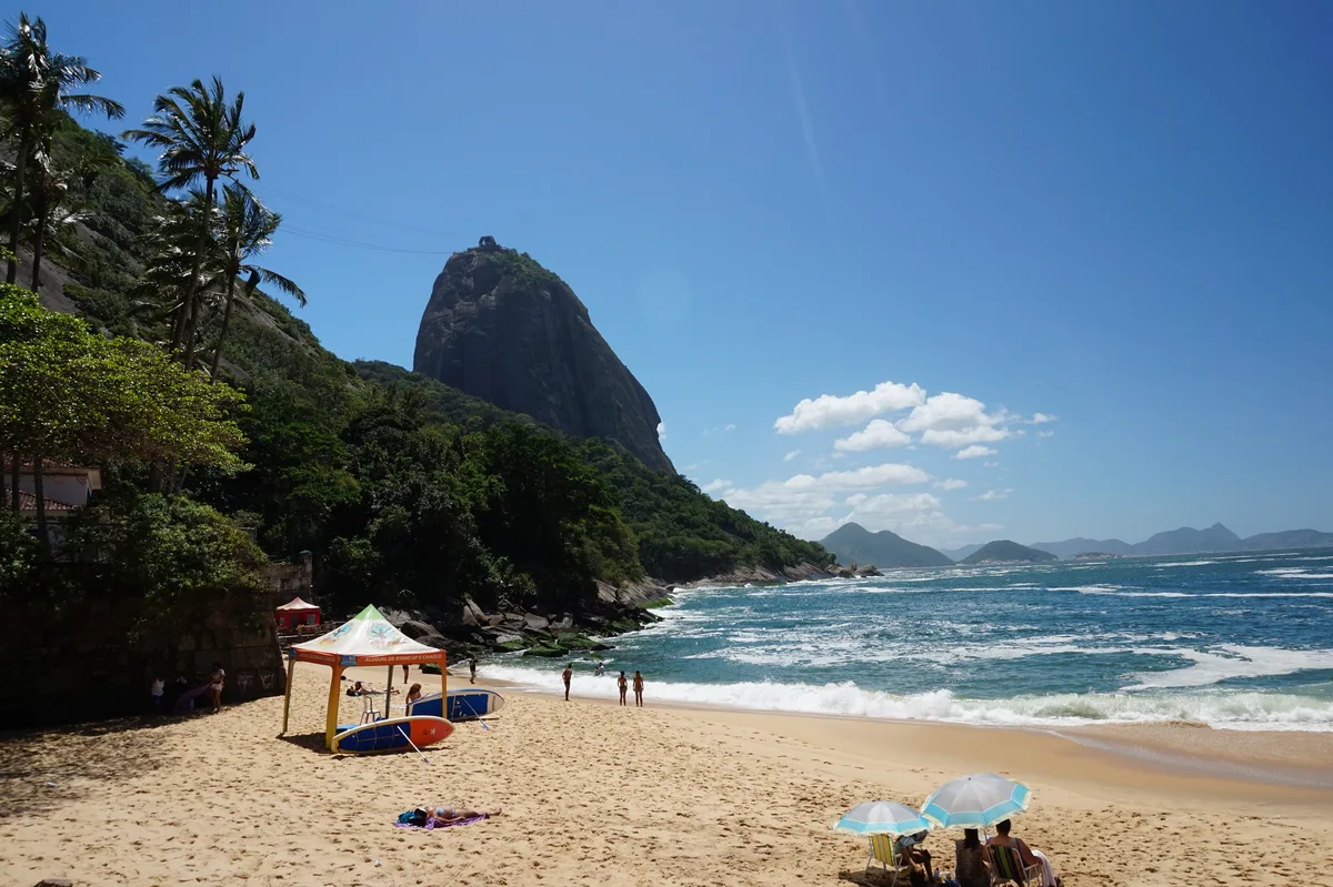 Vermelha Beach, Urca, Brazilian Atlantic, Brazil — 5