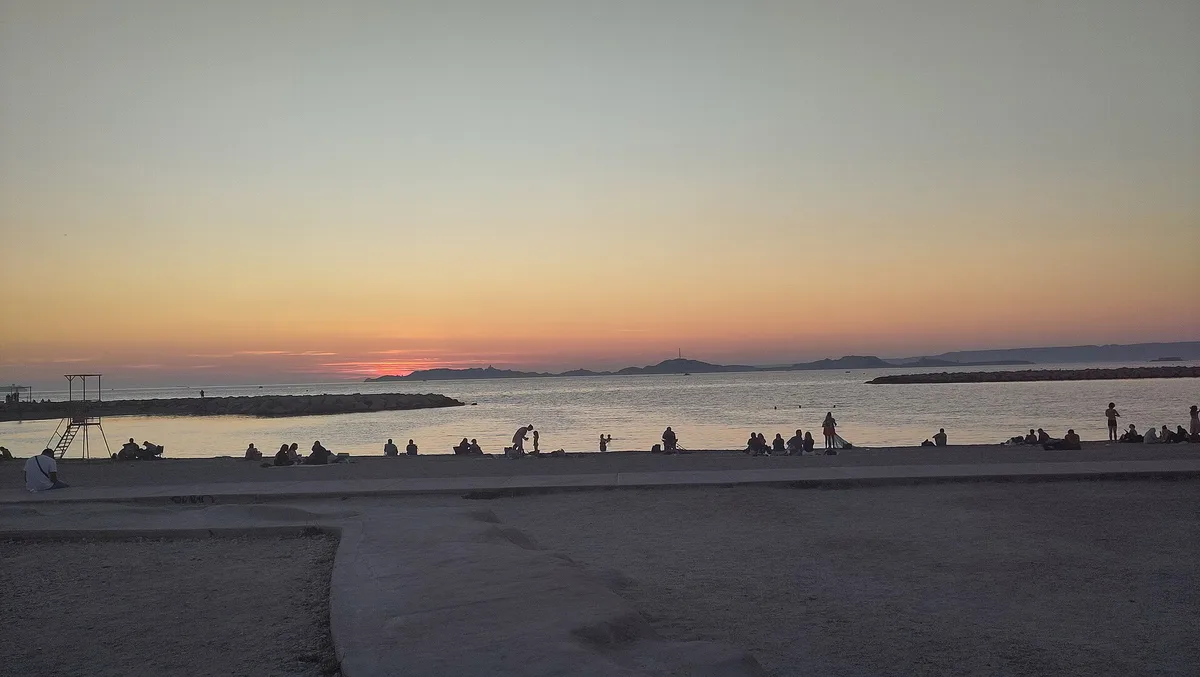 Borély Beach, Marseille, Provence-Alpes-Côte d'Azur, France — 2