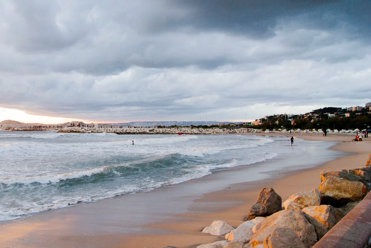 Borély Beach, Marseille, Provence-Alpes-Côte d'Azur, France — 3