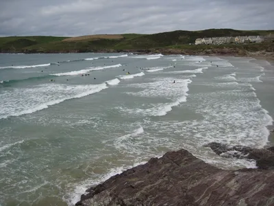 Polzeath Beach, St Minver, British Coast, United Kingdom — 4