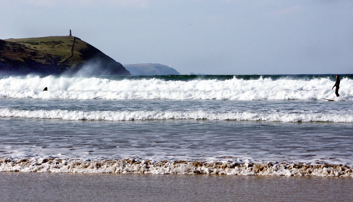 Polzeath Beach, St Minver, British Coast, United Kingdom — 5