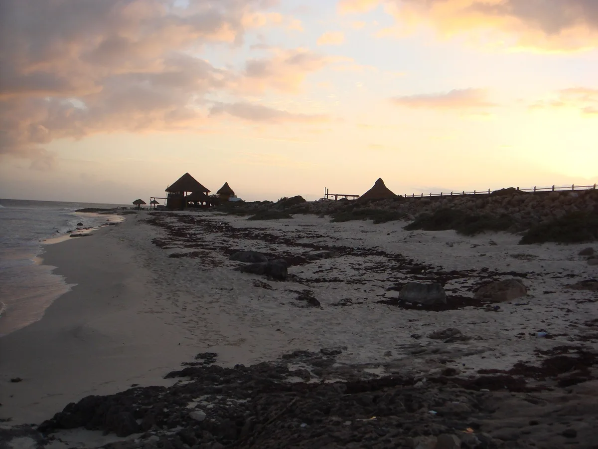 Plage de Punta Chiqueros, San Miguel de Cozumel, Yucatan Islands, Mexique — 2