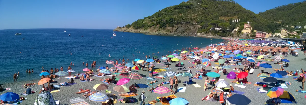 Bonassola Beach, Bonassola, Liguria, Italy