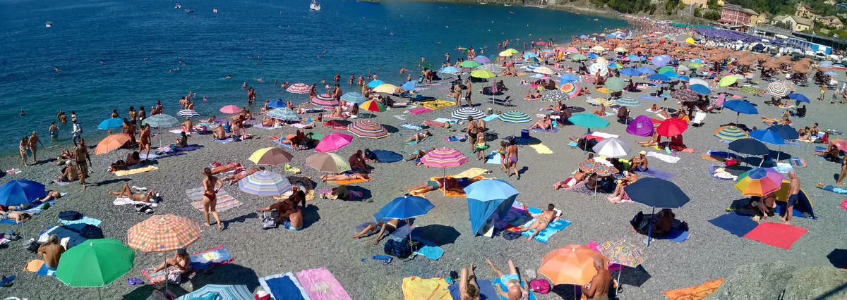 Bonassola Beach, Bonassola, Liguria, Italy — 2