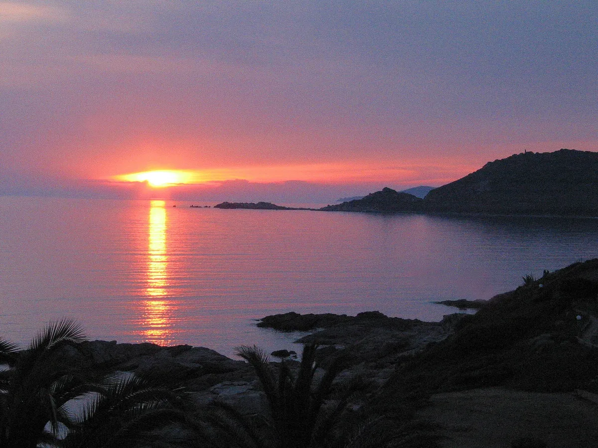 Stagnone Beach, Calcatoggio, Corse, France — 2