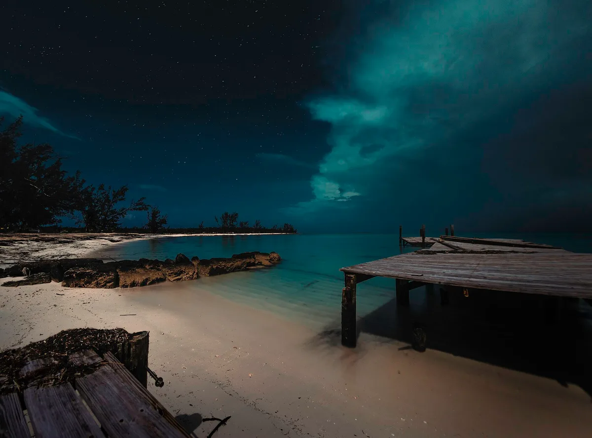 Jaws Beach, Nassau, Lucayan Archipelago, Bahamas
