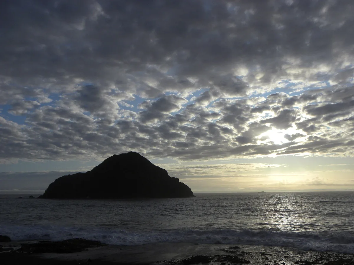 Elk Beach (Greenwood State Beach), Elk, California Coast, United States