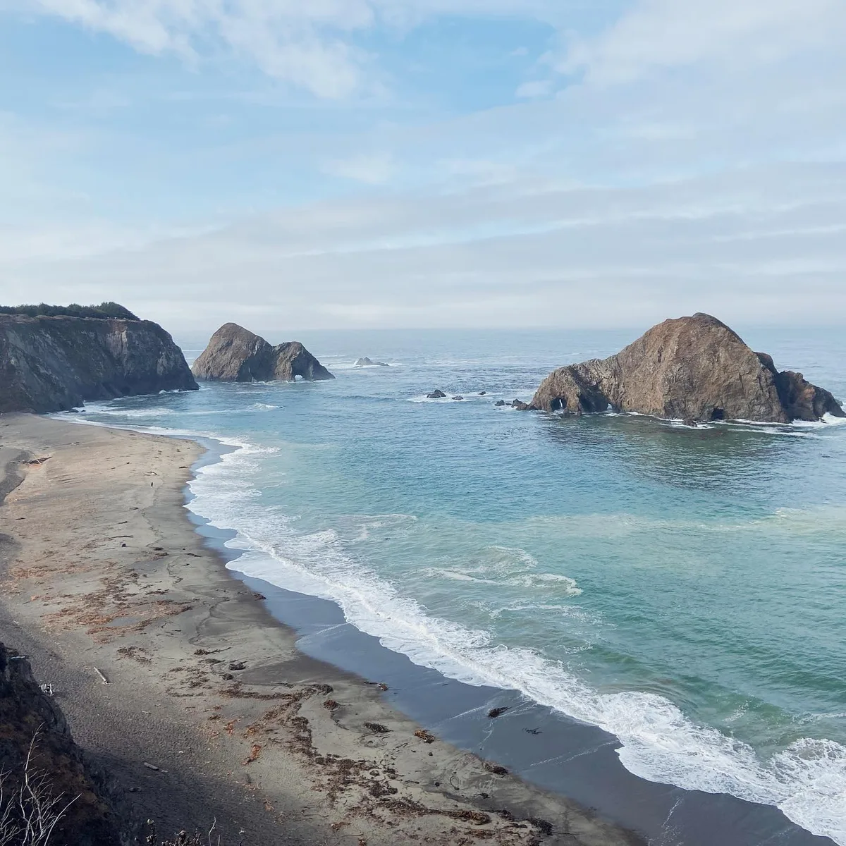 Elk Beach (Greenwood State Beach), Elk, California Coast, United States — 6