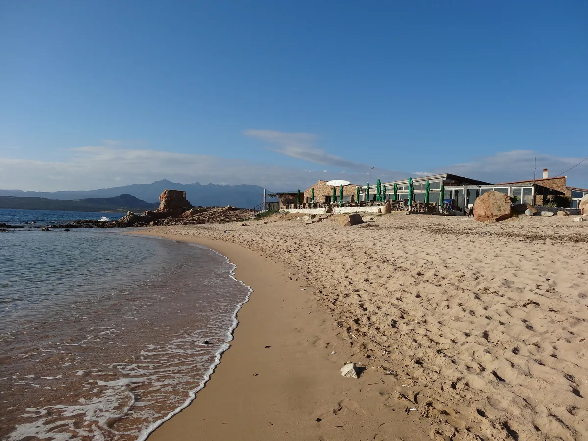 Tonnara-Strand, Bonifacio, Corsica, Frankreich — 6