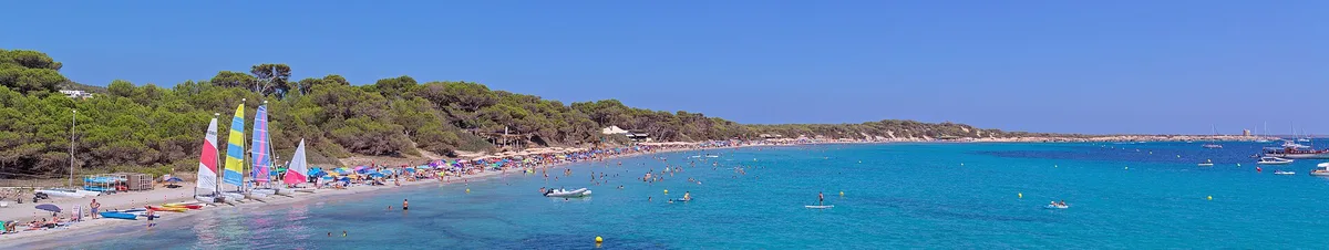 Ses Salines Beach, Sant Josep de Sa Talaia, Balearic Islands, Spain