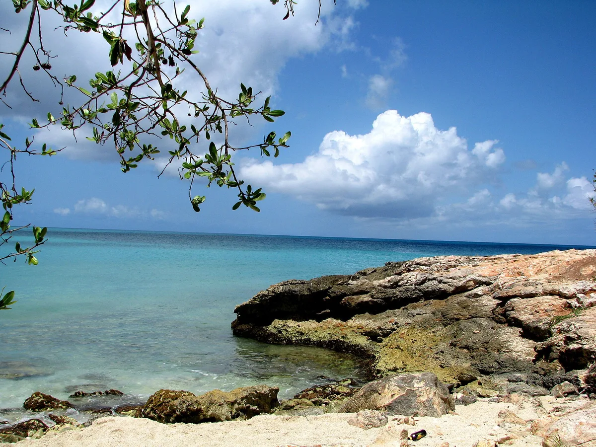 Baie Rouge beach, Saint-Martin, French Caribbean, Saint Martin — 4