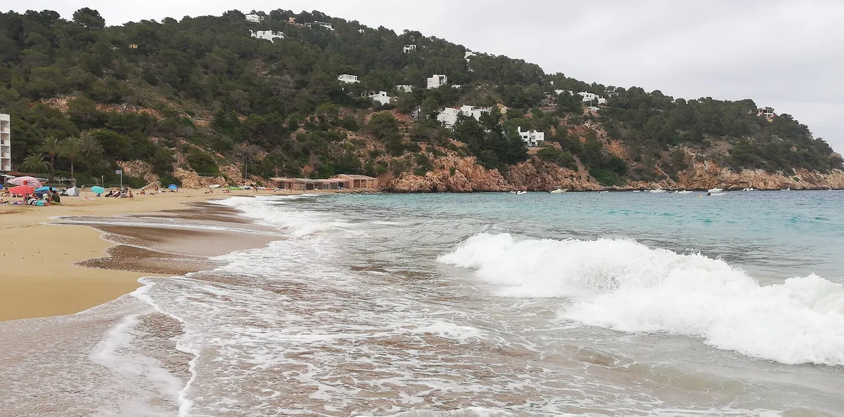 Cala de Sant Vicent Beach, Sant Joan de Labritja, Balearic Islands, Spain — 5