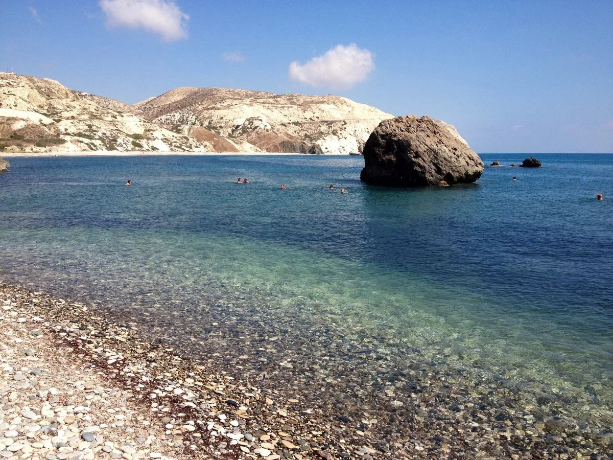 Aphrodite's Rock and Beach, Cyprus, Cyprus — 6