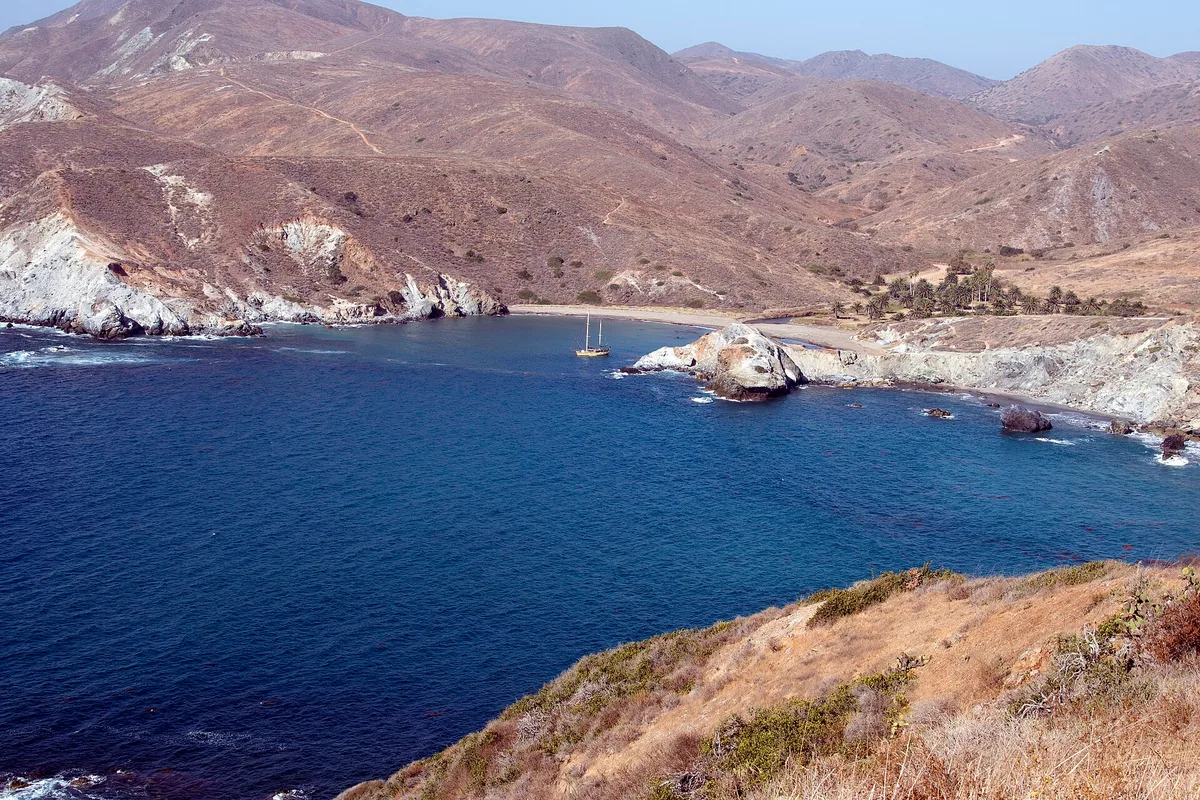 Spiaggia di Little Harbor, Two Harbors, California Islands, Stati Uniti — 6
