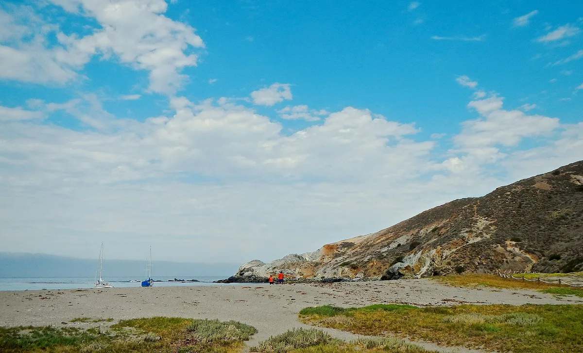 Spiaggia di Little Harbor, Two Harbors, California Islands, Stati Uniti — 5