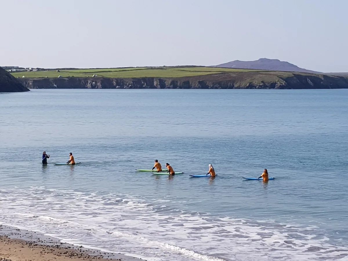 Porth Mawr-Strand, St Davids, Wales, Vereinigtes Königreich — 5