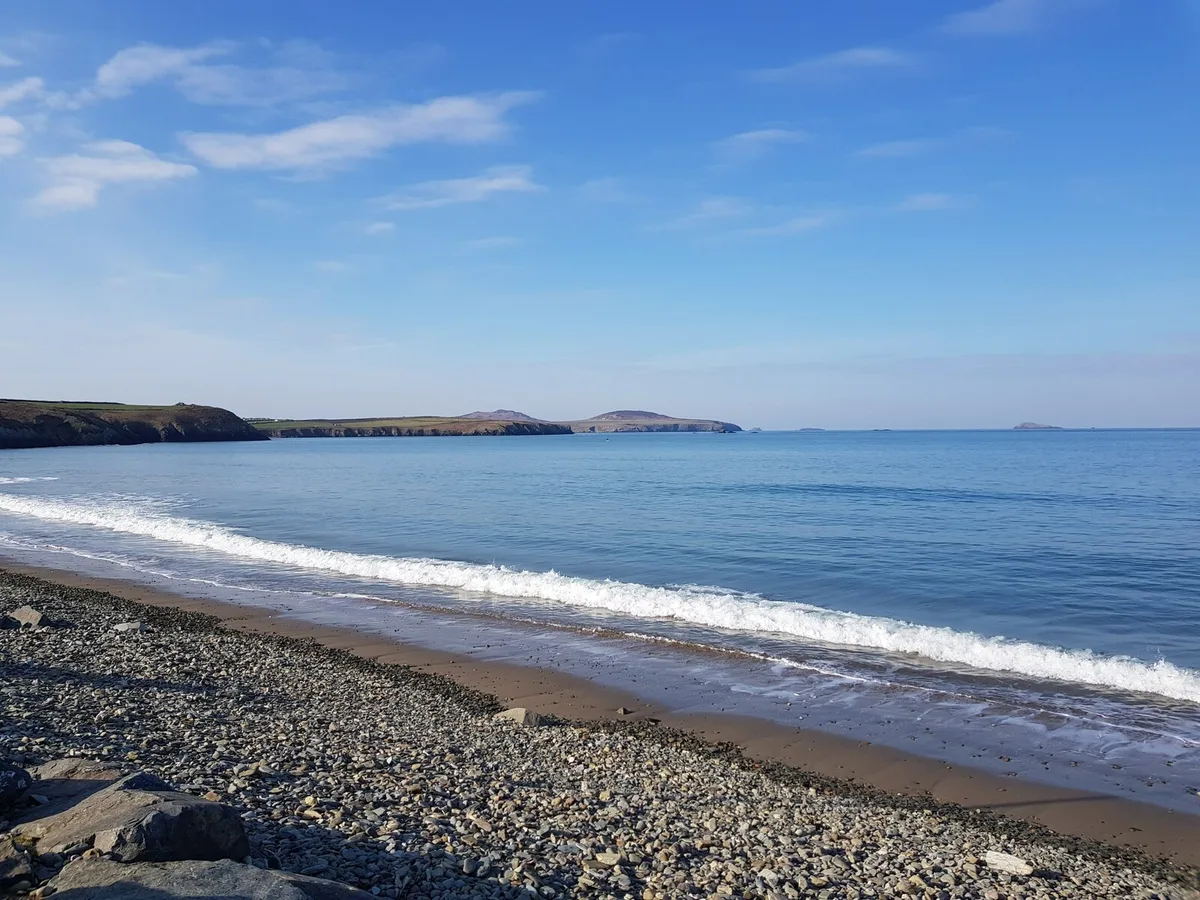 Porth Mawr-Strand, St Davids, Wales, Vereinigtes Königreich — 6