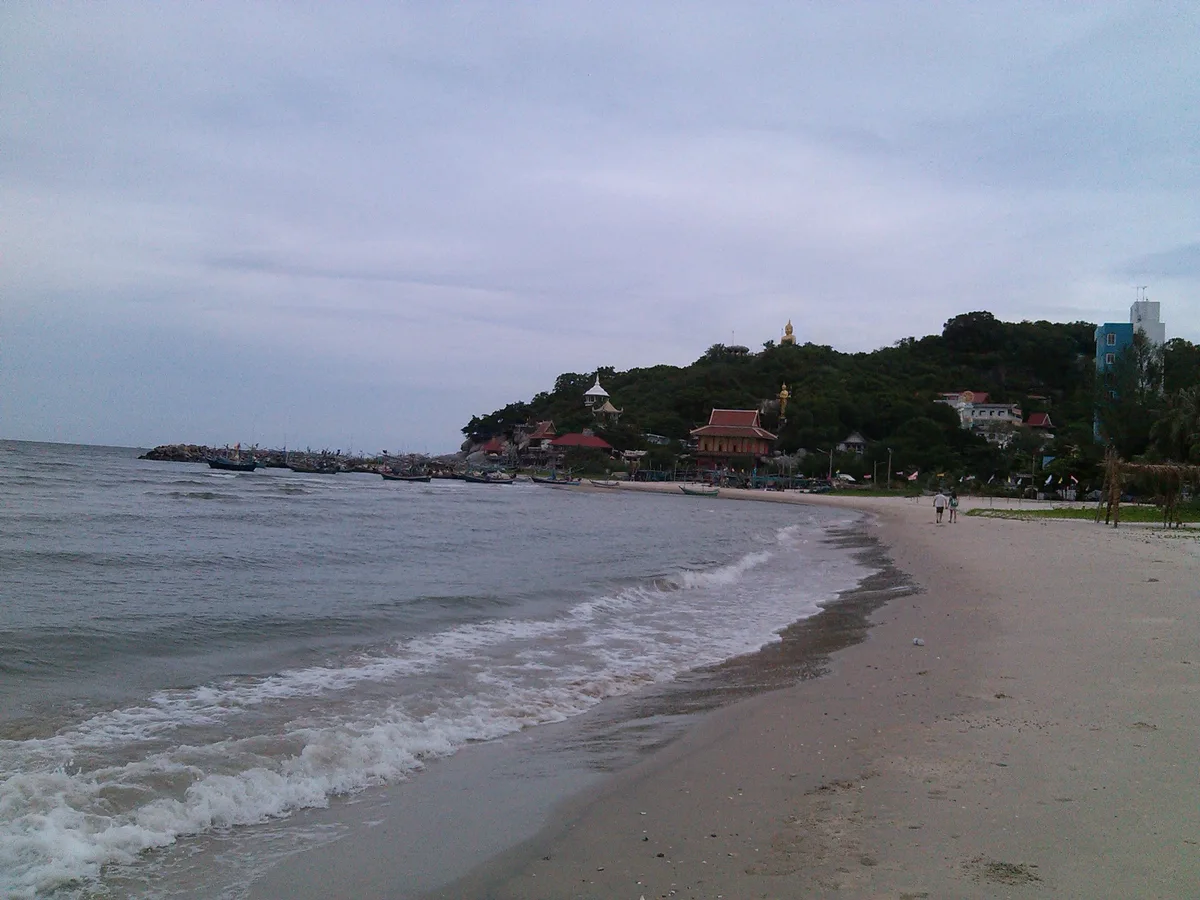 Khao Tao Beach, Hua Hin, Gulf of Thailand Coast, Thailand