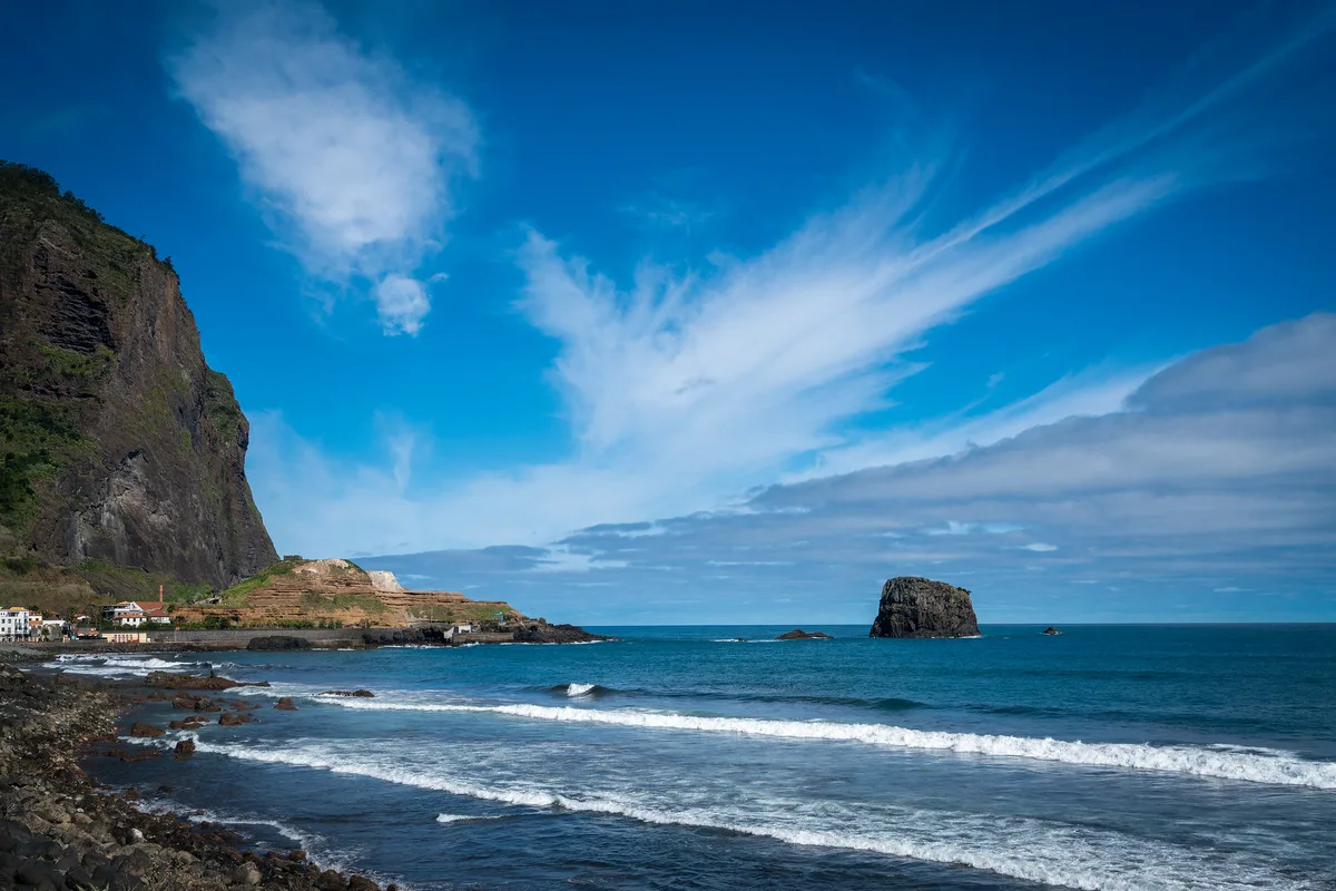 Porto da Cruz Beach, Machico, Madeira Archipelago, Portugal — 5