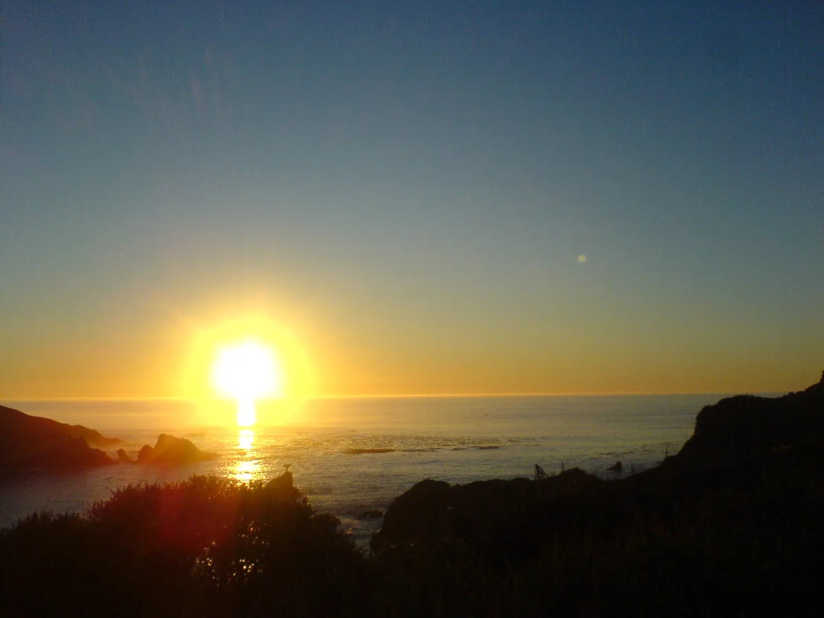Albion Cove Beach, Albion, California Coast, United States