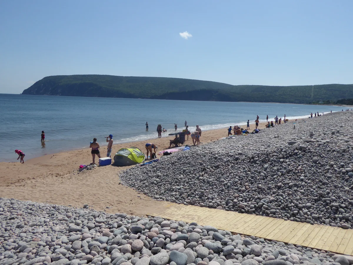 Playa de Ingonish, Ingonish, Canadian Atlantic, Canadá — 3