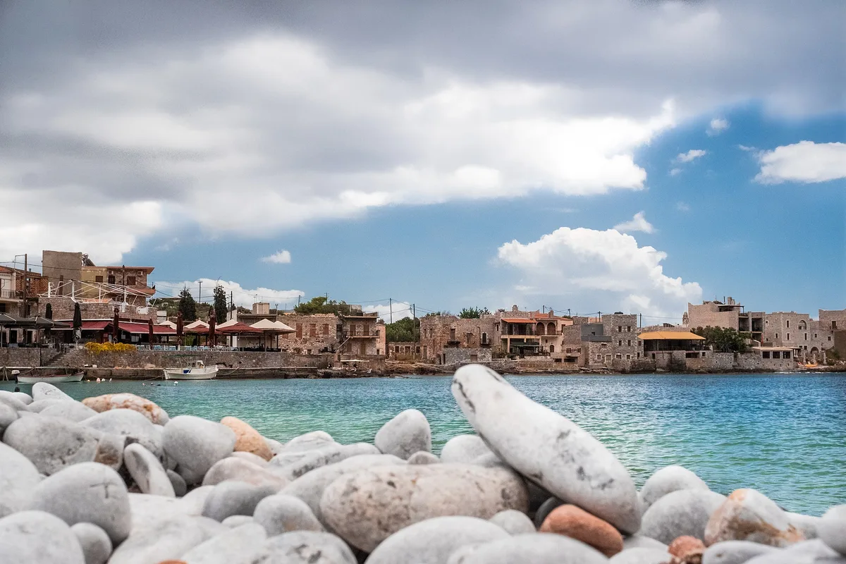 Playa de Gerolimenas, Oitylo, Peloponnese, Grecia — 2