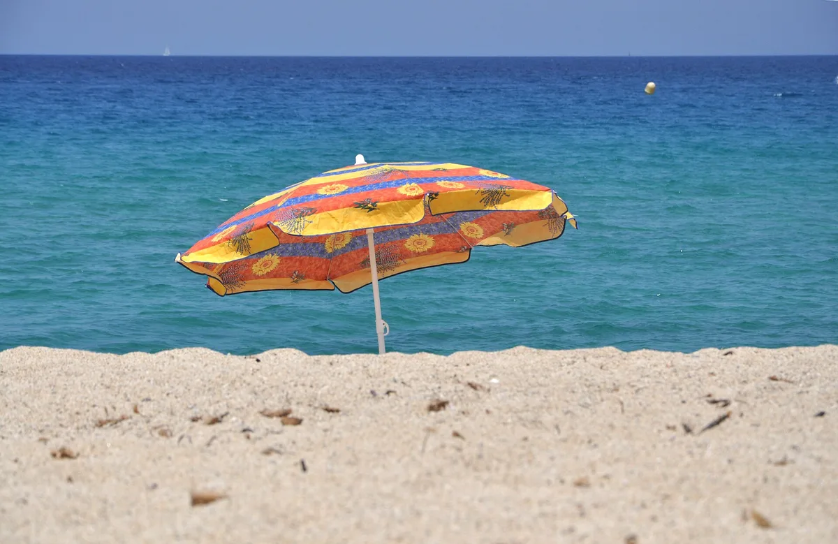 Playa de Lozari, Belgodère, Corsica, Francia