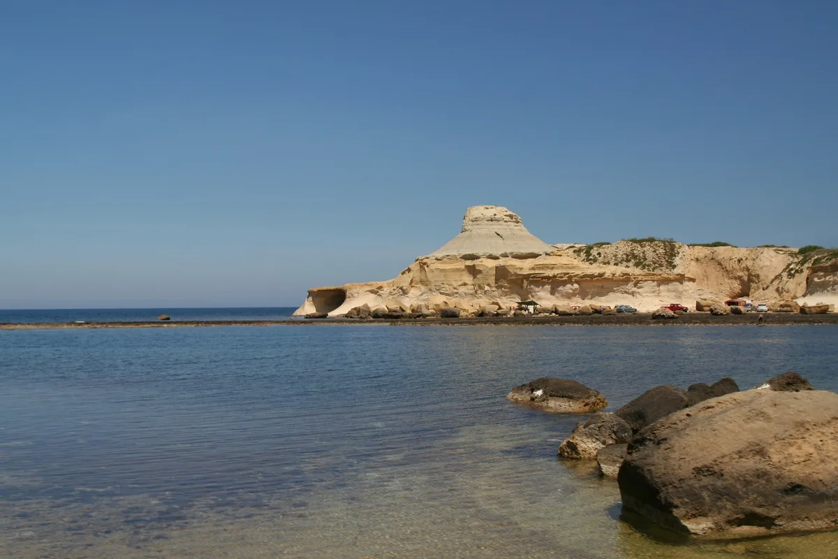 Il-Qolla l-Bajda Beach, Nadur, Maltese Islands, Malta — 6