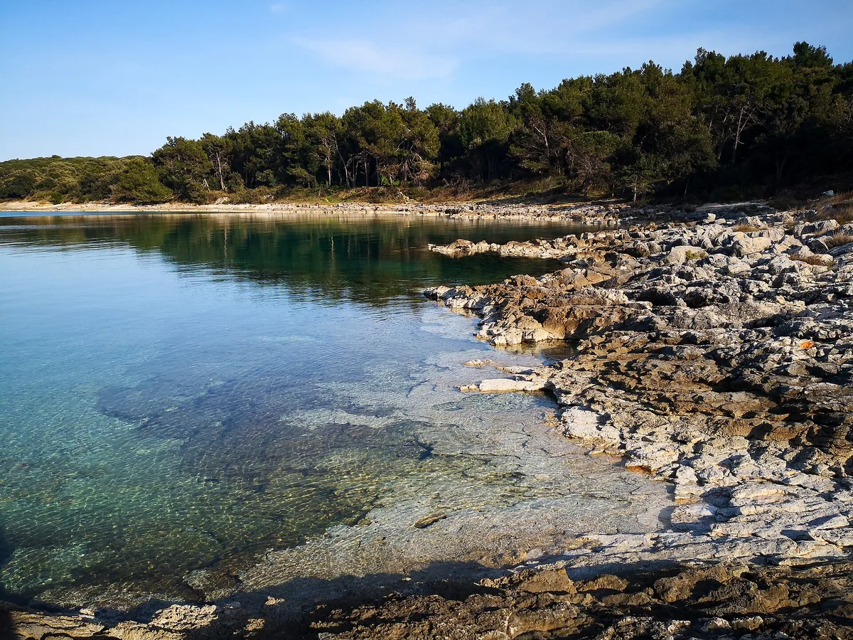 Debeljak-Strand, Medulin, Istria, Kroatien — 4