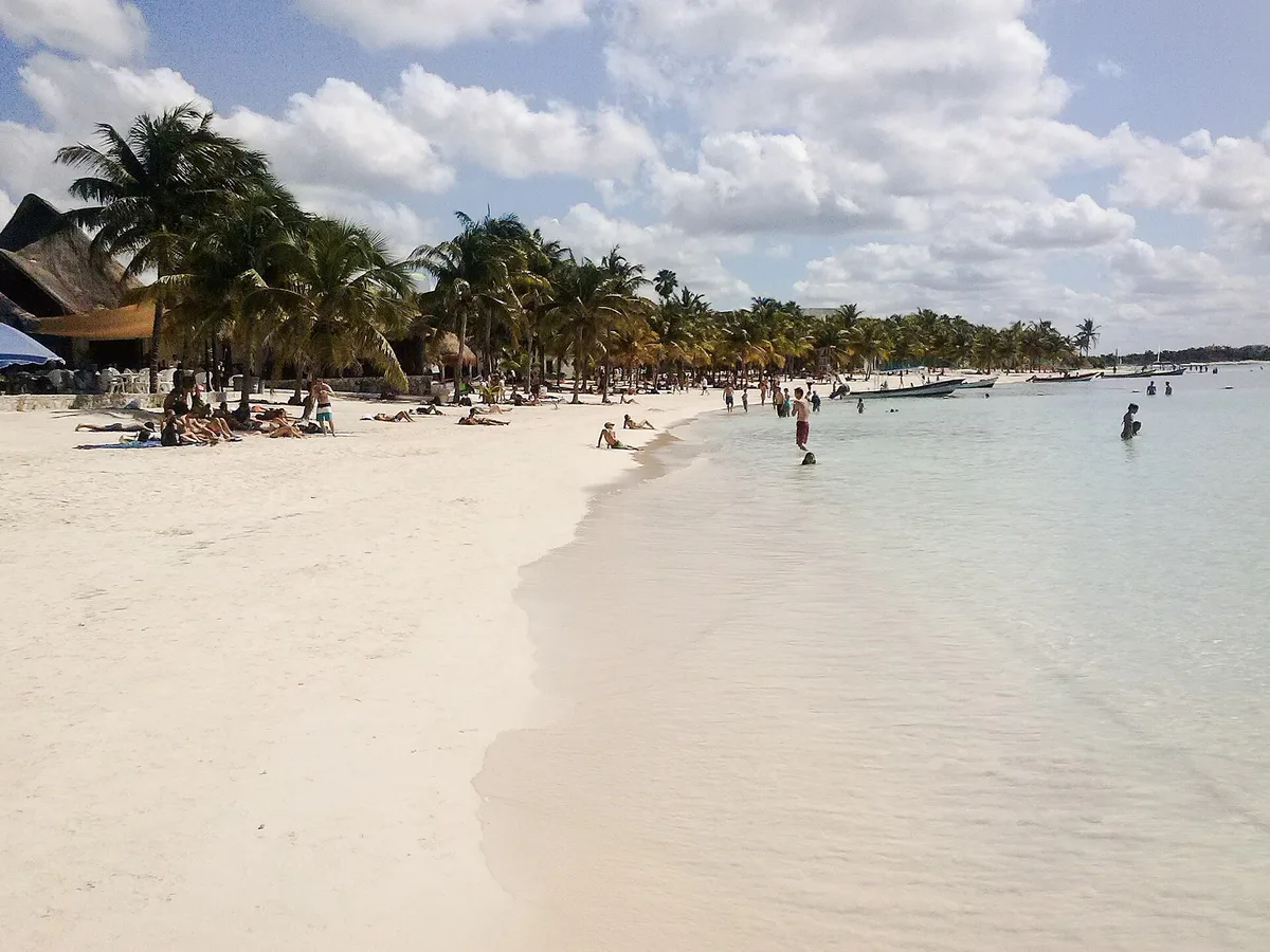 Spiaggia di Akumal, Tulum, Yucatan Caribbean, Messico — 3
