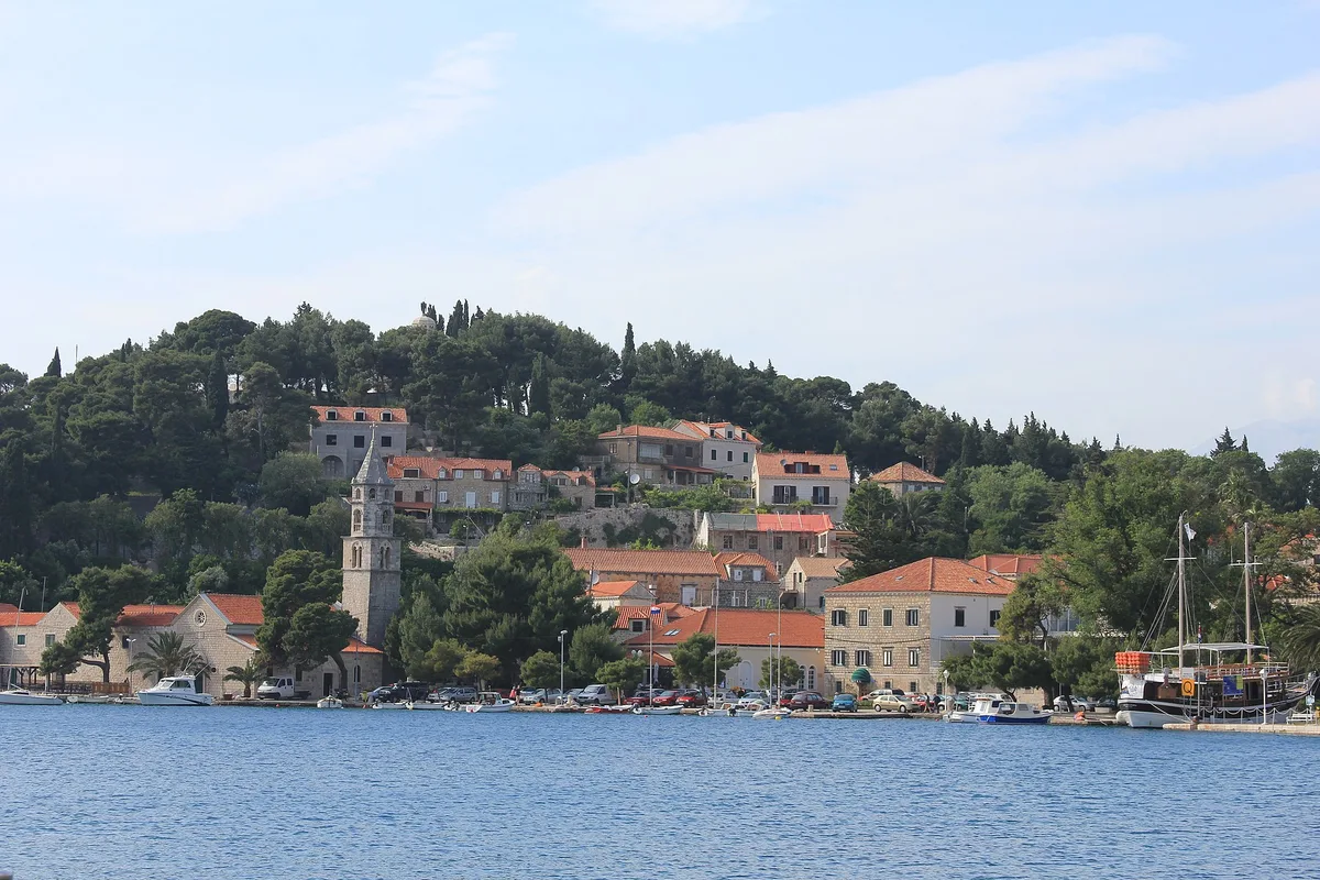 Cavtat Beach, Konavle, Dalmatia, Croatia