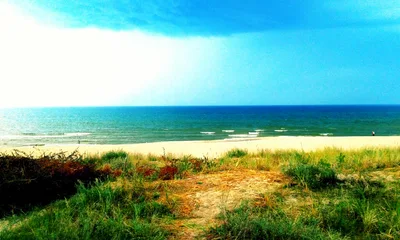 Karwia-Strand, Krokowa, Pomerania, Poland — 3