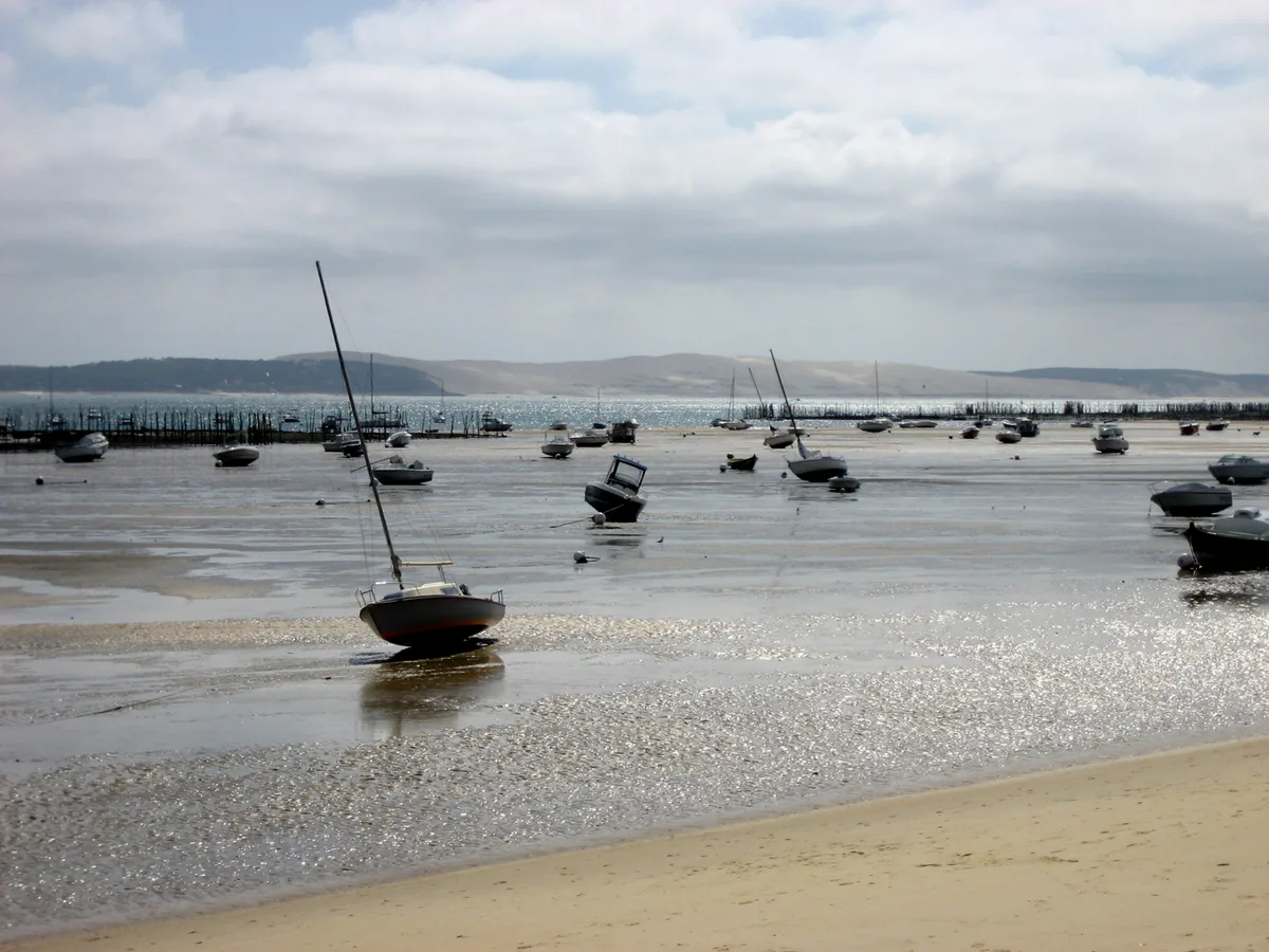 Spiaggia degli Américains, Lège-Cap-Ferret, Nouvelle-Aquitaine, Francia