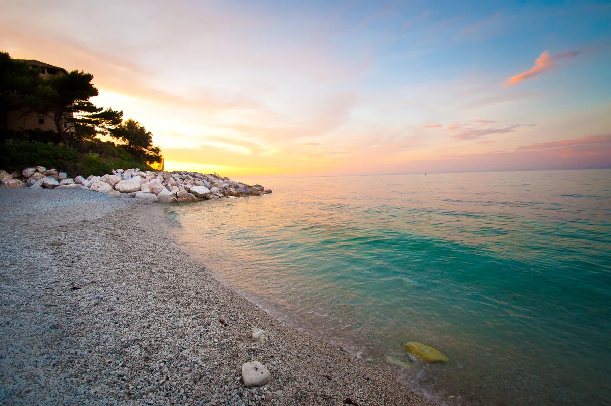 Capannina Beach, Ancona, Marche, Italy — 2