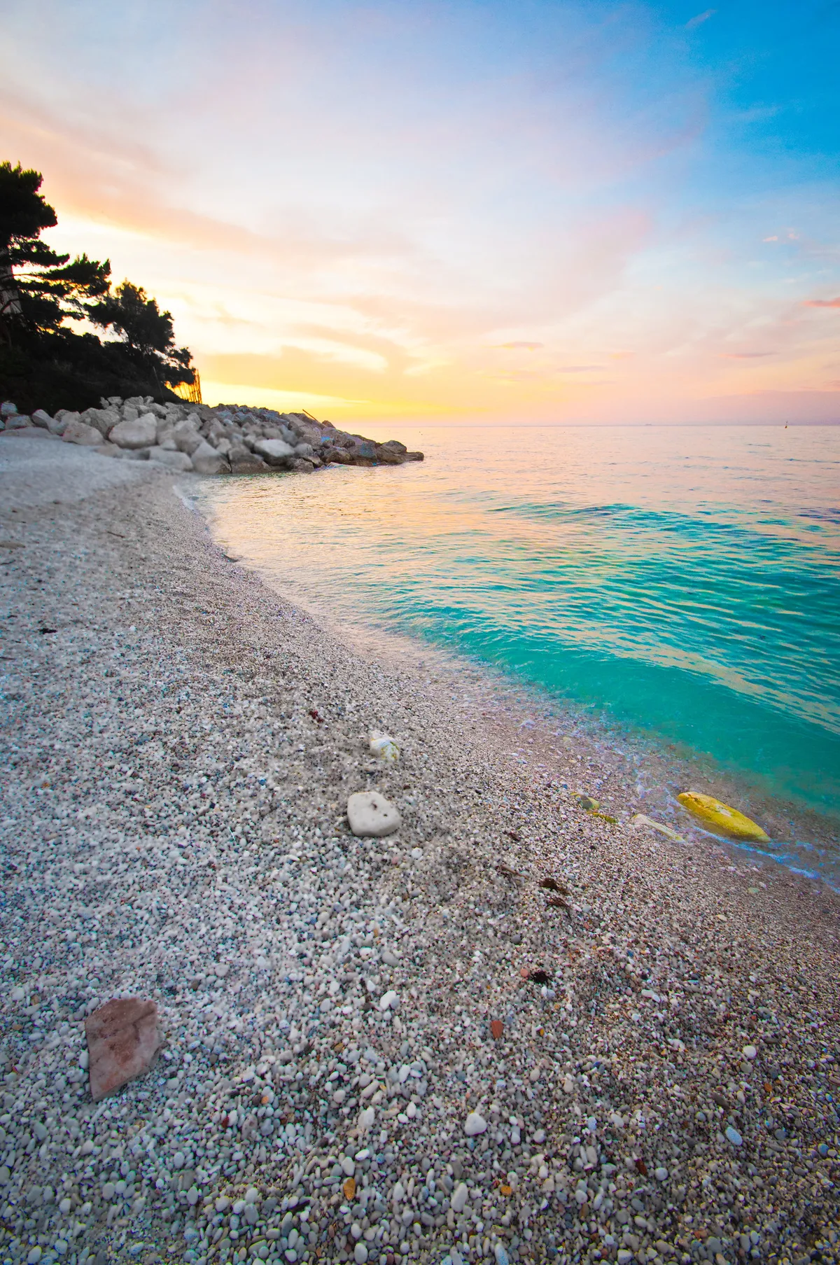 Capannina Beach, Ancona, Marche, Italy