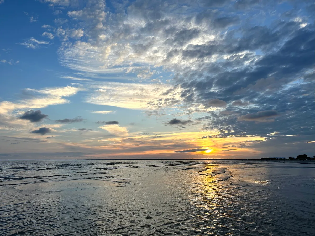 Pärnu Beach, Pärnu, Baltic Sea, Estonia