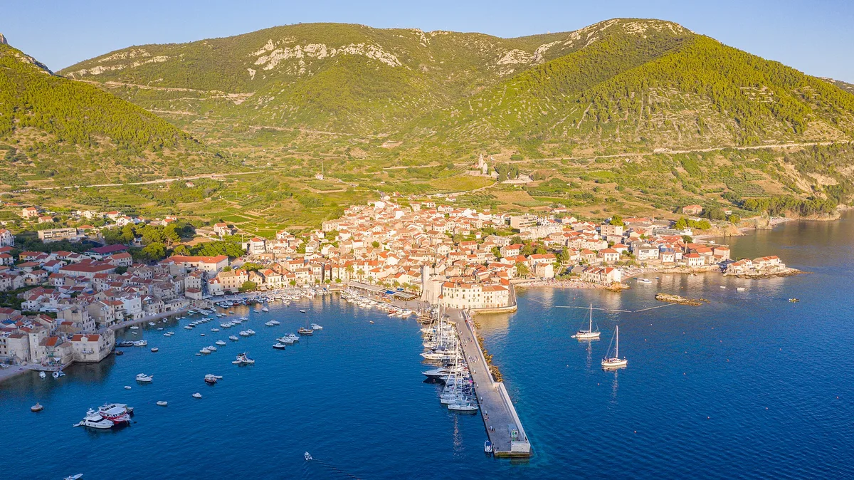 Srebrna Beach, Komiža, Dalmatia, Croatia — 2