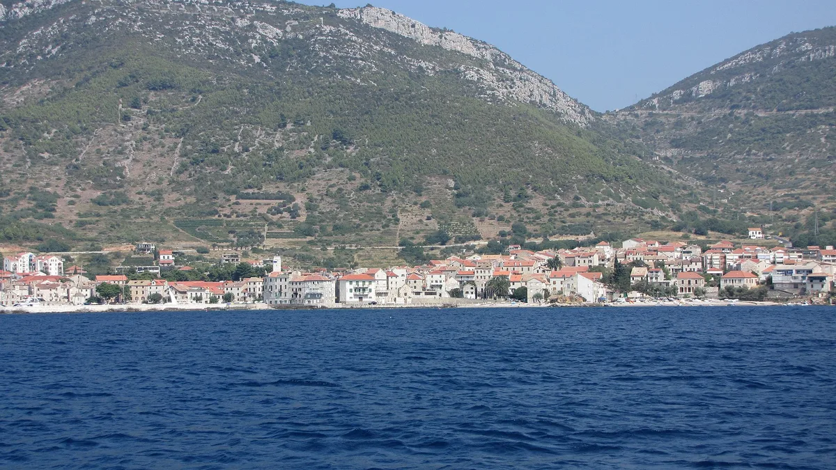 Srebrna Beach, Komiža, Dalmatia, Croatia