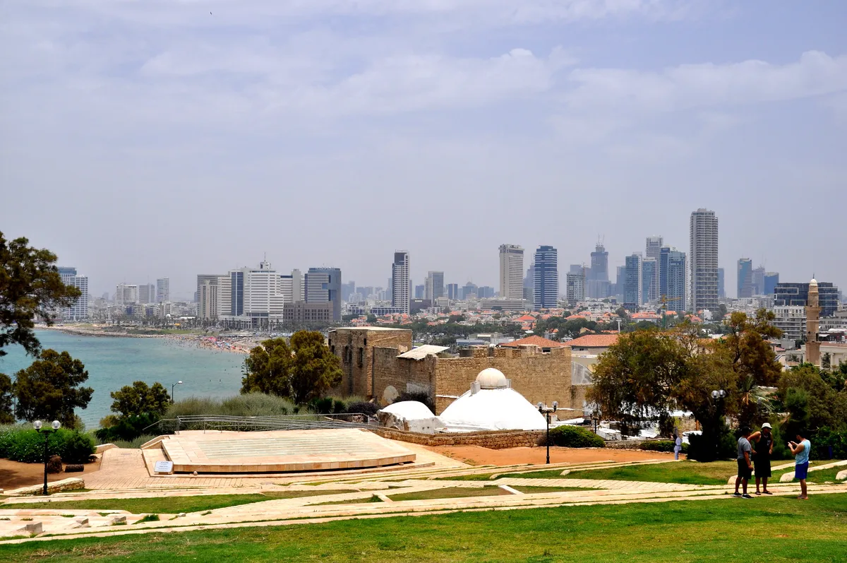 Jaffa Fisherman's Beach, Tel Aviv-Yafo, Mediterranean Levant, Israel — 3