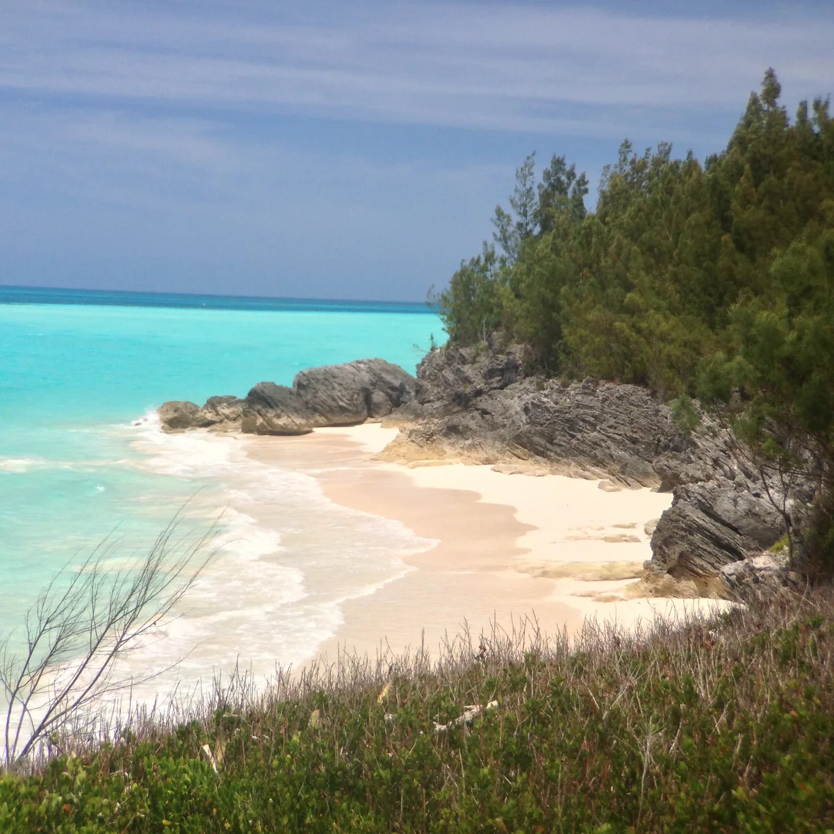 West Whale Bay Beach, Southampton Parish, North Atlantic, Bermuda