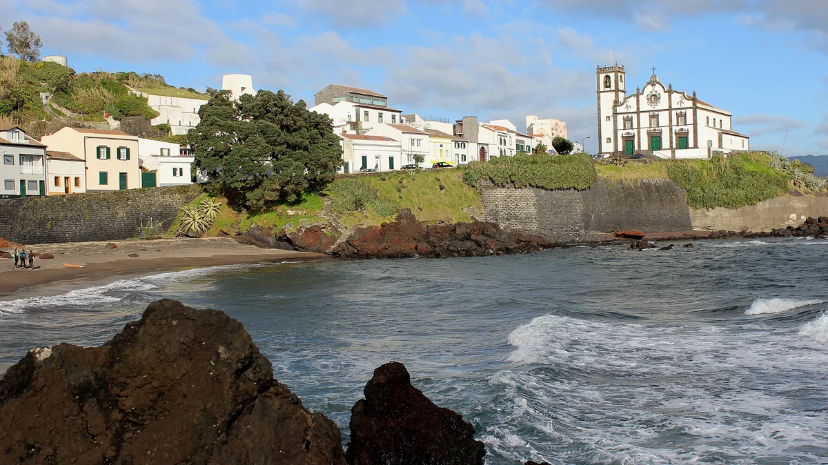 São Roque Beach, Ponta Delgada, Azores, Portugal — 2