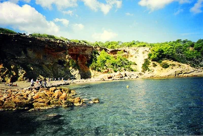 S'Illot d'es Rencli Beach, Sant Joan de Labritja, Balearic Islands, Spain — 4